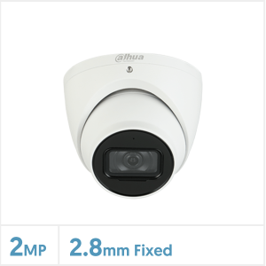 Dahua 2MP WDR Starlight+ Fixed Lens Wizmind Turret Network Camera (White), IHDW5241TMP-ASE28