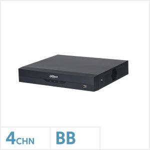 Dahua 4 Channel Penta-brid 4K-N/5MP Compact 1U 1HDD WizSense DVR, XVR5104HS-4KL-I2