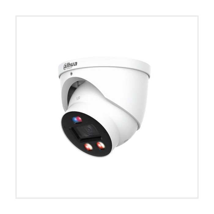 Dahua 6MP Smart Dual Light Active Deterrence Fixed-focal Eyeball WizSense TIOC Pro Network Camera main product photo