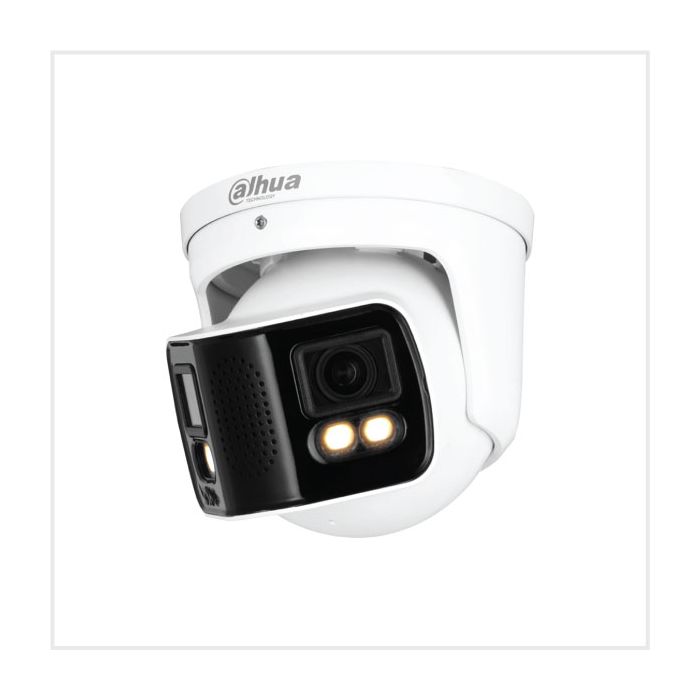 2x4MP Full-colour Duo Splicing WizMind Active Deterrent Network Camera main product photo