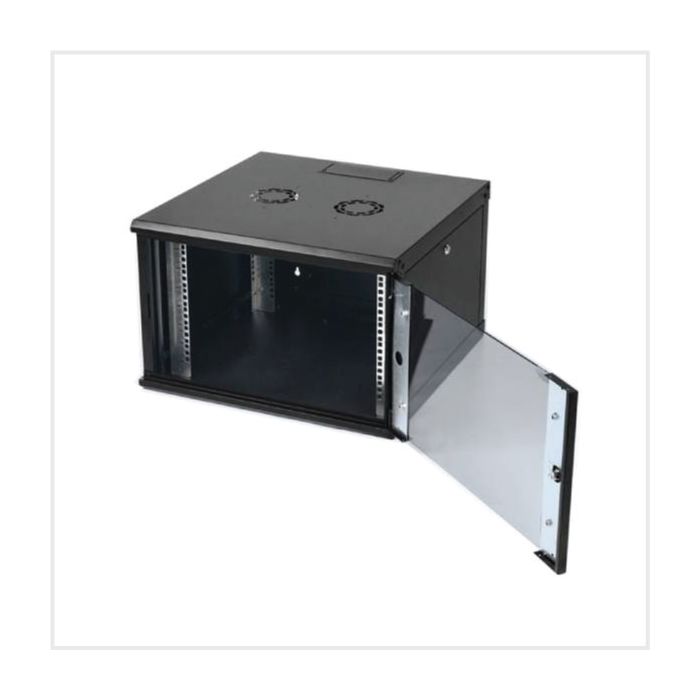 Connectix RackyRax Wall Mounting Cabinets c/w Inset Glass Door 550 x 550mm main product photo