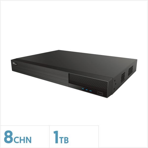 Viper 4K 8-Channel Hybrid DVR with 1TB HDD, VIPER-4K-8-1TB