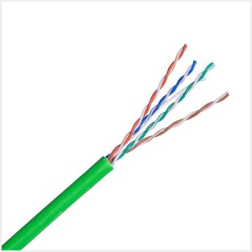 Connectix Cat 5E UTP LSZH Solid Cable, Green - 305m Cca, 001-003-003-68