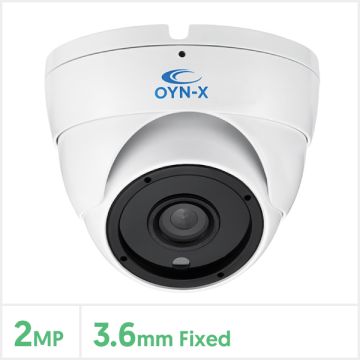 2MP 4-in-1 Fixed Lens Turret Camera with 24pcs (White), 4X-TUR-FW24