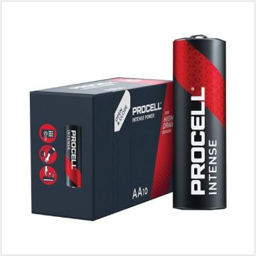 Procell Intense AA Battery, Pack of 10, MN1500INTPX/10