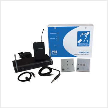 C-TEC 200m2 Health & Fitness Club Hearing Loop Kit (Lavalier Mic. Version), AKH1/L