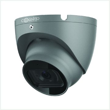 Cognitio 8MP/4K Real-Time HDCVI IR Fixed Lens Turret Camera (Grey), COG-8-TUR-FG