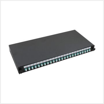 Connectix LC S/M 12 way Loaded Patch Panel, 009-023-040-06