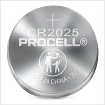 Procell 2025 Coin Cell Battery, 4 x 5 Pack, CR2025/20