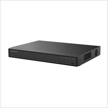 λ | Cortex Commander 4K/8MP 16 Channel 1U POE AI NVR with 16TB Storage, CTX-COM-4K-2AI-16-16