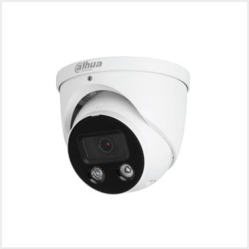 Dahua 5 MP Smart Dual Light Active Deterrence Fixed-focal WizSense Network Camera, DH-IPC-HDW3549HP-AS-PV-0280B
