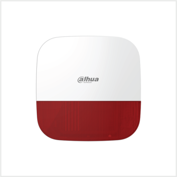 Dahua Wireless Outdoor Siren, DHI-ARA13-W2-RED