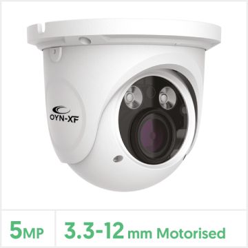 Falcon 5MP IP Network Dome Camera with Audio (White), FALCMEYE-5-VW