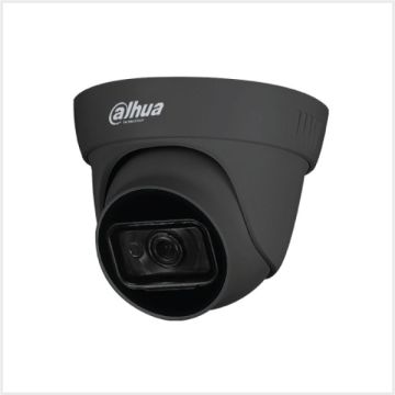 Dahua 4K Real-time HDCVI IR Turret Camera (Grey), DH-HAC-HDW1800TLP-A-0280B-G