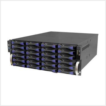 λ | Cortex 4K/8MP Channel 4U NVR Hibernator with 44TB HDD, HIB-IO-4U-16-44TB