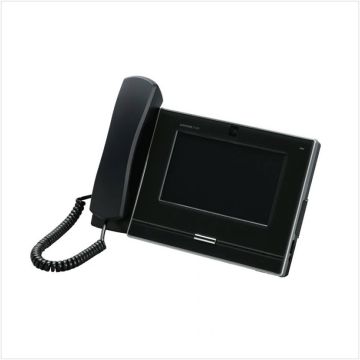 Aiphone Hands-free/Handset 7" Video Master Station (Black), IX-MV7-HB