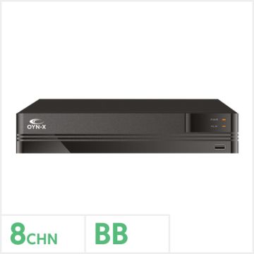 Kestrel 8 Channel 1080N Lite Hybrid Recorder with No Storage, KESTREL-1080-8BB