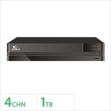 4 Channel 4K 5 in 1 HD Recorder with 1TB HDD, KESTREL-4K-4-1TB