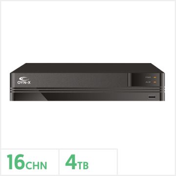 Kestrel 16 Channel 5MP Lite Hybrid Recorder with 4TB HDD, KESTREL-5MP-16-4TB