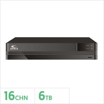 Kestrel 16 Channel 5MP Lite Hybrid Recorder with 6TB HDD, KESTREL-5MP-16-6TB