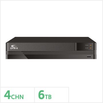 Kestrel 4 Channel 5MP Lite Hybrid Recorder with 6TB HDD, KESTREL-5MP-4-6TB
