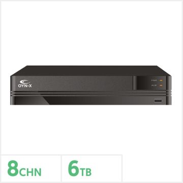 Kestrel 8 Channel 5MP Lite Hybrid Recorder with 6TB HDD, KESTREL-5MP-8-6TB