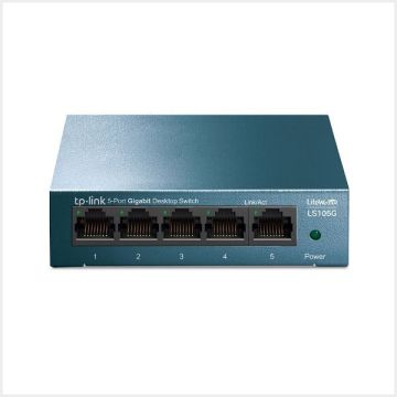 TP-Link 5-Port 10/100/1000Mbps Desktop Network Switch, LS105G