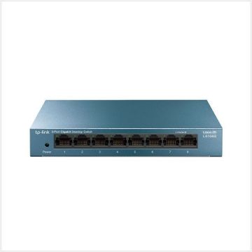 TP-Link 8-Port 10/100/1000Mbps Desktop Network Switch, LS108G