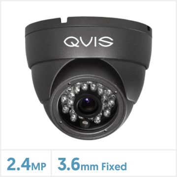 2.4MP Fixed Lens Eyeball Dome CCTV Camera with 24pcs IR, Q-EYE-FG24