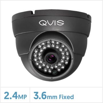 2.4MP Fixed Lens Eyeball Dome CCTV Camera with 36pcs IR, Q-EYE-FG