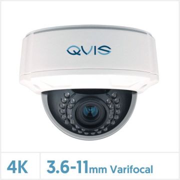4K/8MP 4-In-1 Varifocal Anti Vandal Dome Camera, Q4K-VAN-VFW
