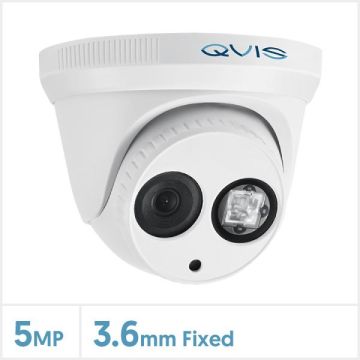 5MP Fixed Lens Turret CCTV Camera (White), Q5-TUR-FW