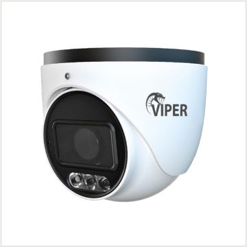 Viper 4MP Full-Colour Network IR Fixed Turret Camera (White), TURVIP-4C1-FW